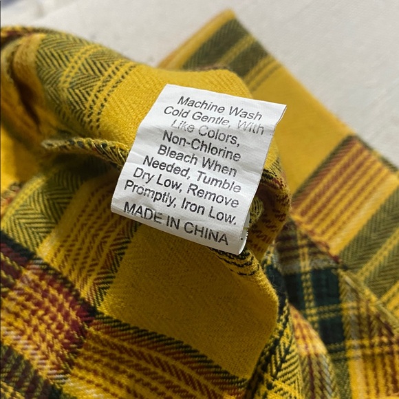 Vintage Yellow Plaid Pants - Picture 6 of 7